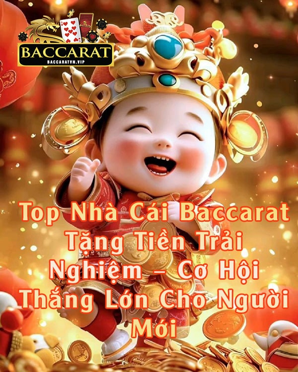 Top Nhà Cái Baccarat Tặng Tiền Trải Nghiệm Cơ Hội Thắng Lớn Cho Người Mới Baccarat tặng tiền là chương trình khuyến mãi phổ biến mà nhiều nhà cái cung cấp để thu hút người chơi mới Thông qua các ưu đãi tặng tiền trải nghiệm người chơi có thể thử sức với các trò baccarat mà không cần phải nạp tiền ban đầu Trong bài viết này chúng tôi sẽ giới thiệu 10 nhà cái baccarat uy tín với khuyến mãi hấp dẫn đặc biệt là Luck8 một nhà cái uy tín tại Việt Nam với nhiều ưu đãi nổi bật