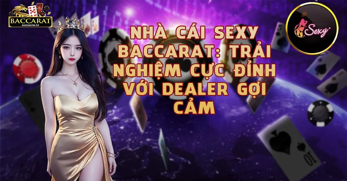 Nhà Cái Sexy Baccarat Trải Nghiệm Cực Đỉnh Với Dealer Gợi Cảm